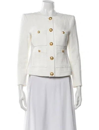Pre-owned Veronica Beard Evening Jacket In White