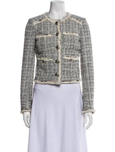 Pre-owned Veronica Beard Evening Jacket In White