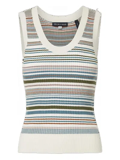 VERONICA BEARD EZINNA STRIPED TOP