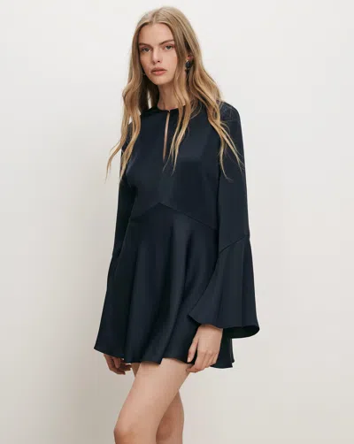 Veronica Beard Ezri Mini Dress In Navy