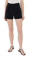 Veronica Beard Fabian Shorts Black