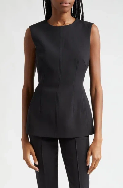 VERONICA BEARD VERONICA BEARD FAITH SLEEVELESS FITTED TUNIC TOP