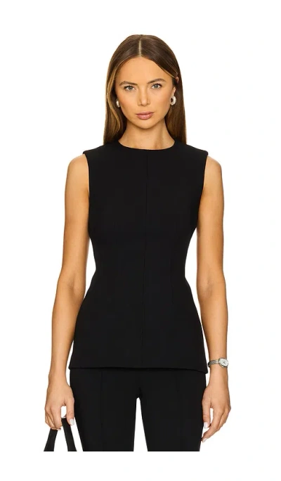 Veronica Beard Faith Top In Black