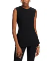 Veronica Beard Faith Structured Top In Black