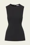 Veronica Beard Faith Top In Black