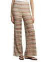 Veronica Beard Fatima Crocheted Pants In Multi