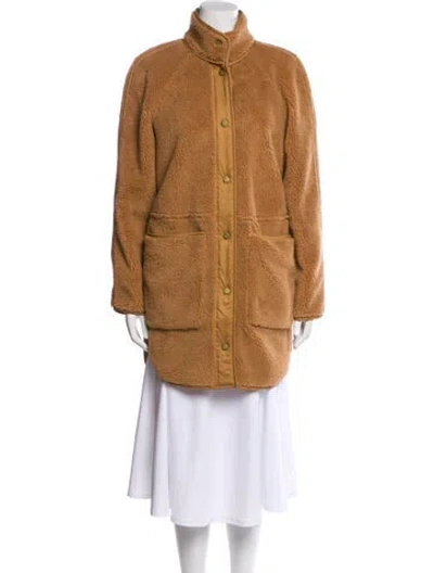 Pre-owned Veronica Beard Faux Fur Jacket In Neutral