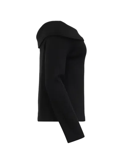 Pre-owned Veronica Beard Fawsett Off-shoulder Top In Black