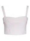 Veronica Beard Faxon Crop Top