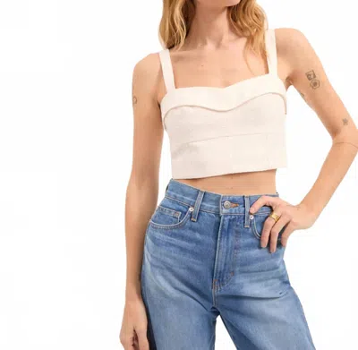 Veronica Beard Faxon Top In Dove