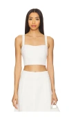 Veronica Beard Faxon Top In White
