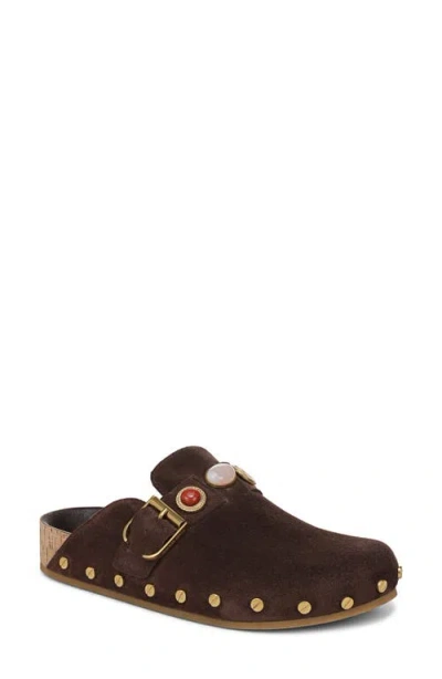 Veronica Beard Fern Charm Clog In Brown