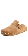 Veronica Beard Fern Clogs Caramel In Caramel