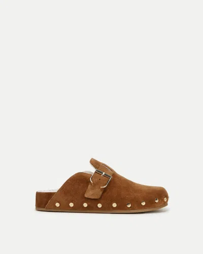 VERONICA BEARD FERN SHEARLING CLOG