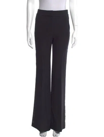 Pre-owned Veronica Beard Flared Pants In Black
