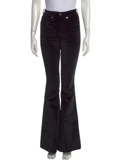 Pre-owned Veronica Beard Flared Pants In Black