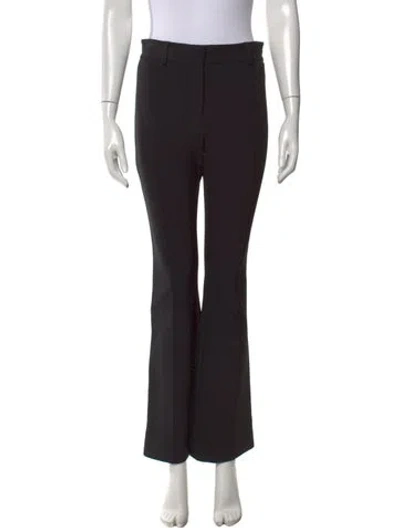 Pre-owned Veronica Beard Flared Pants In Black