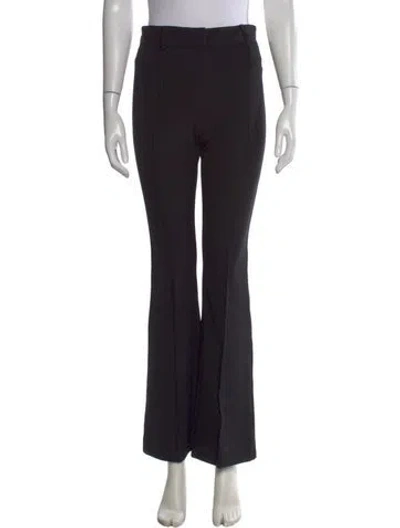 Pre-owned Veronica Beard Flared Pants In Black