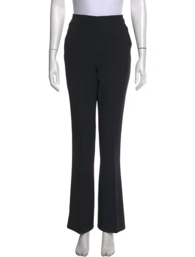 Pre-owned Veronica Beard Flared Pants In Black