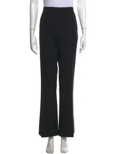Pre-owned Veronica Beard Flared Pants In Black