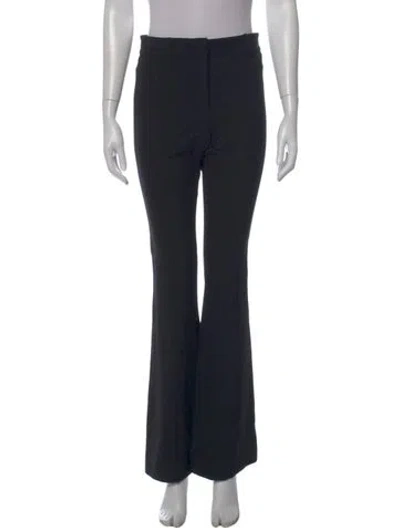 Pre-owned Veronica Beard Flared Pants In Black