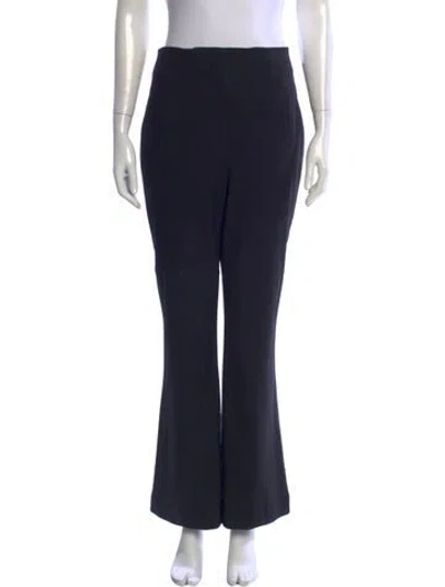 Pre-owned Veronica Beard Flared Pants In Black