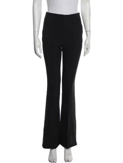 Pre-owned Veronica Beard Flared Pants In Black