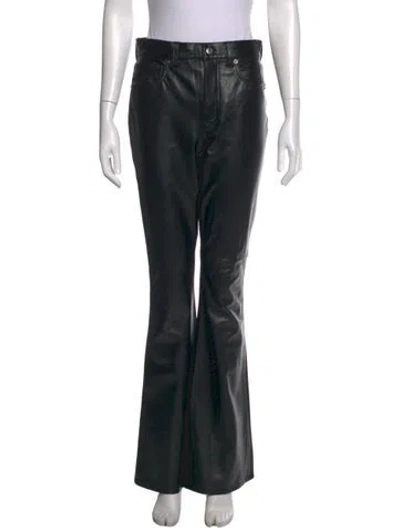 Pre-owned Veronica Beard Flared Pants In Black