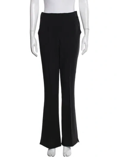 Pre-owned Veronica Beard Flared Pants In Black