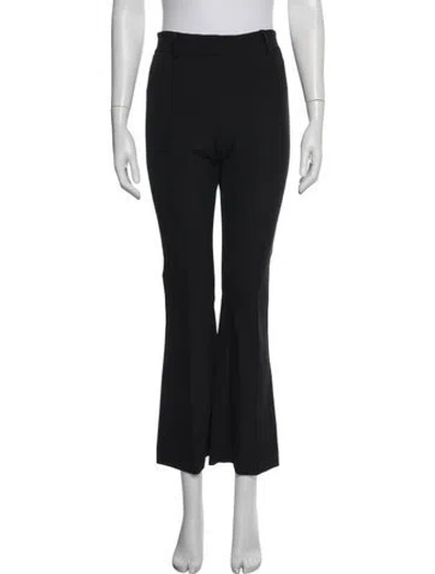Pre-owned Veronica Beard Flared Pants In Black