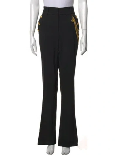 Pre-owned Veronica Beard Flared Pants In Black
