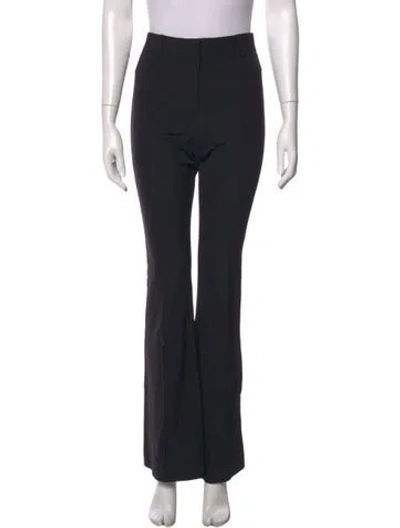 Pre-owned Veronica Beard Flared Pants In Black