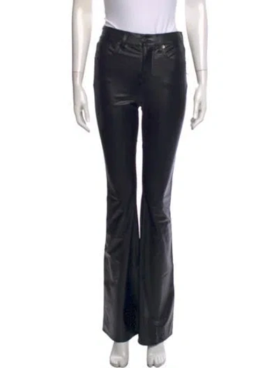 Pre-owned Veronica Beard Flared Pants In Black
