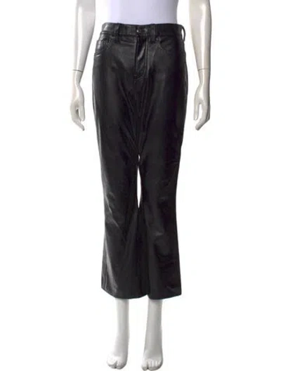 Pre-owned Veronica Beard Flared Pants In Black