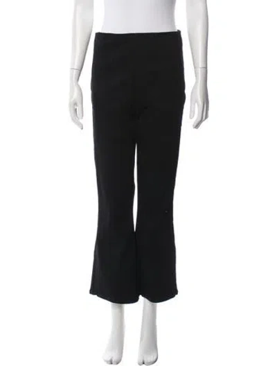 Pre-owned Veronica Beard Flared Pants In Black