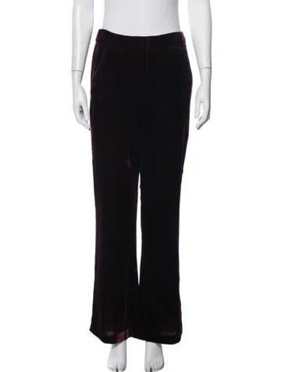 Pre-owned Veronica Beard Flared Pants In Black