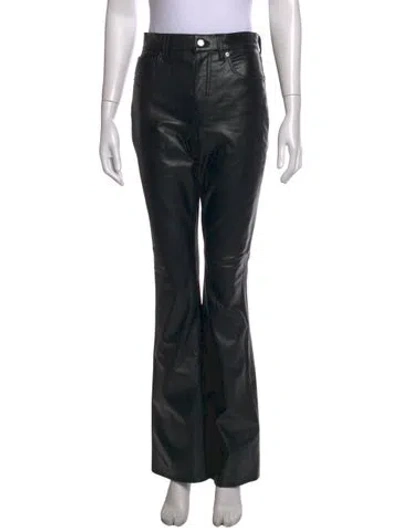 Pre-owned Veronica Beard Flared Pants In Black