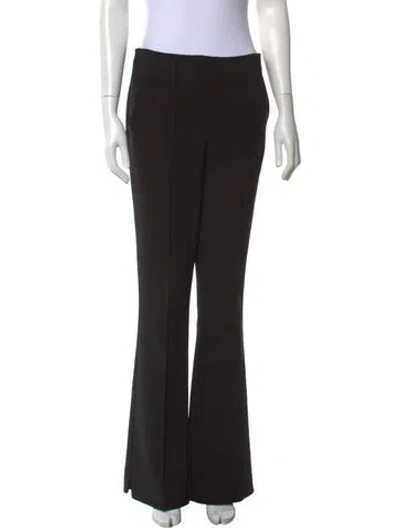 Pre-owned Veronica Beard Flared Pants In Black