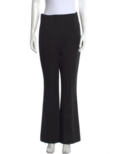 Pre-owned Veronica Beard Flared Pants In Black