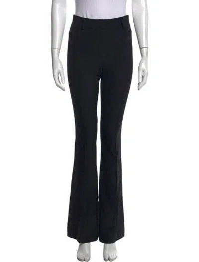Pre-owned Veronica Beard Flared Pants In Black
