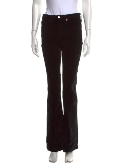 Pre-owned Veronica Beard Flared Pants In Black