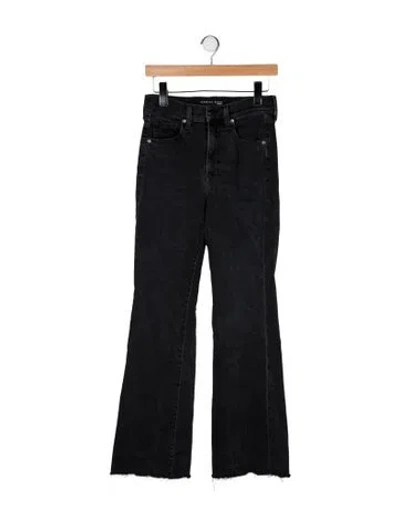 Pre-owned Veronica Beard Flared Pants In Black