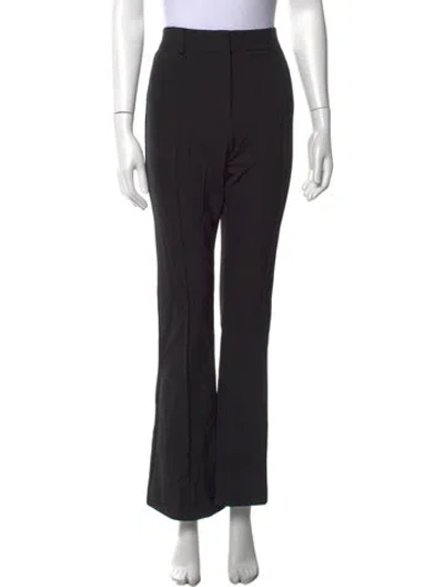Pre-owned Veronica Beard Flared Pants In Black