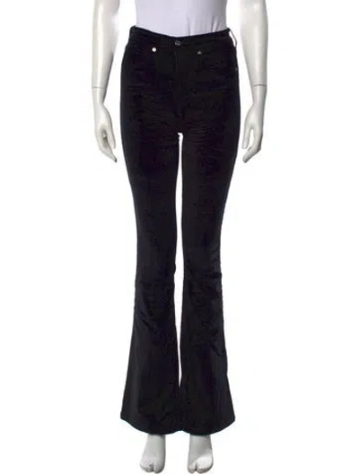 Pre-owned Veronica Beard Flared Pants In Black