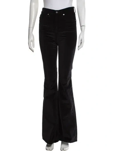 Pre-owned Veronica Beard Flared Pants In Black