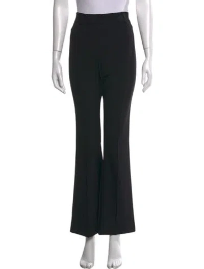 Pre-owned Veronica Beard Flared Pants In Black