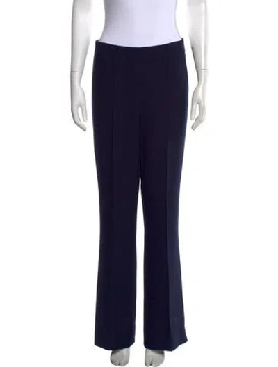 Pre-owned Veronica Beard Flared Pants In Black