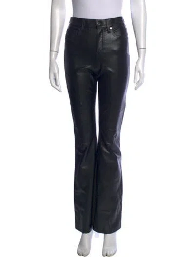 Pre-owned Veronica Beard Flared Pants In Black