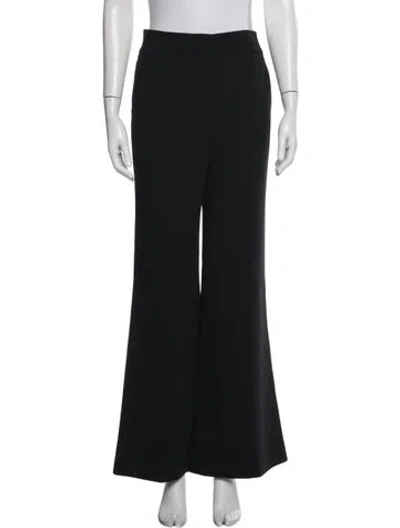 Pre-owned Veronica Beard Flared Pants In Black