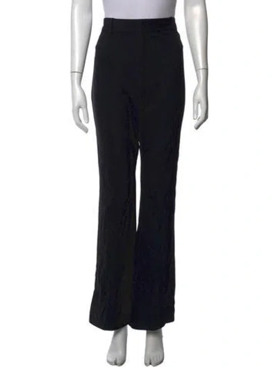 Pre-owned Veronica Beard Flared Pants In Black